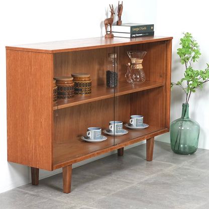 【AVALON】ヴィンテージ ガラスキャビネット