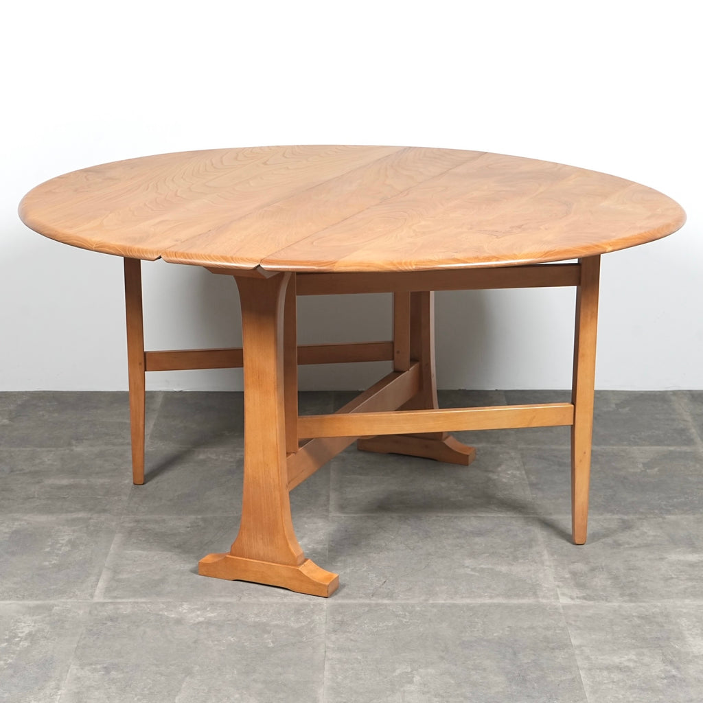 【ERCOL】ヴィンテージ ゲートレッグテーブル(メープル)