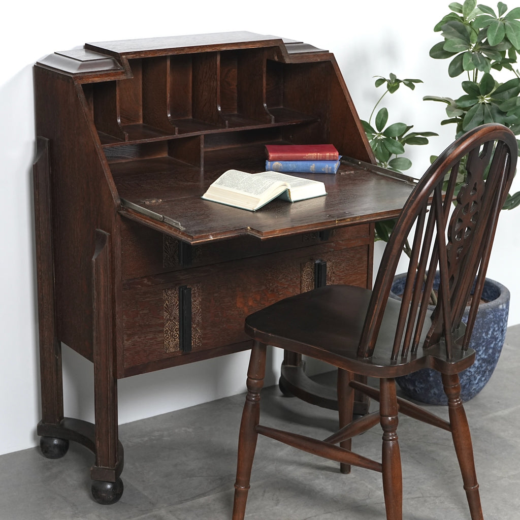 英国アンティーク ライティングビューロー