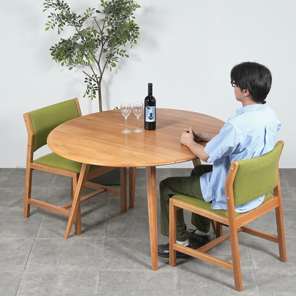 【ERCOL】ヴィンテージ ドロップリーフテーブル(メープル)