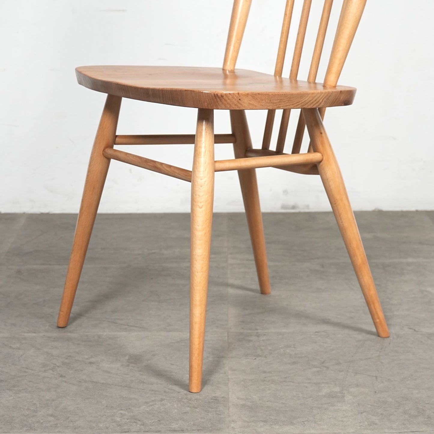 【ERCOL】ヴィンテージ ハイスティックバックチェア(メープル)