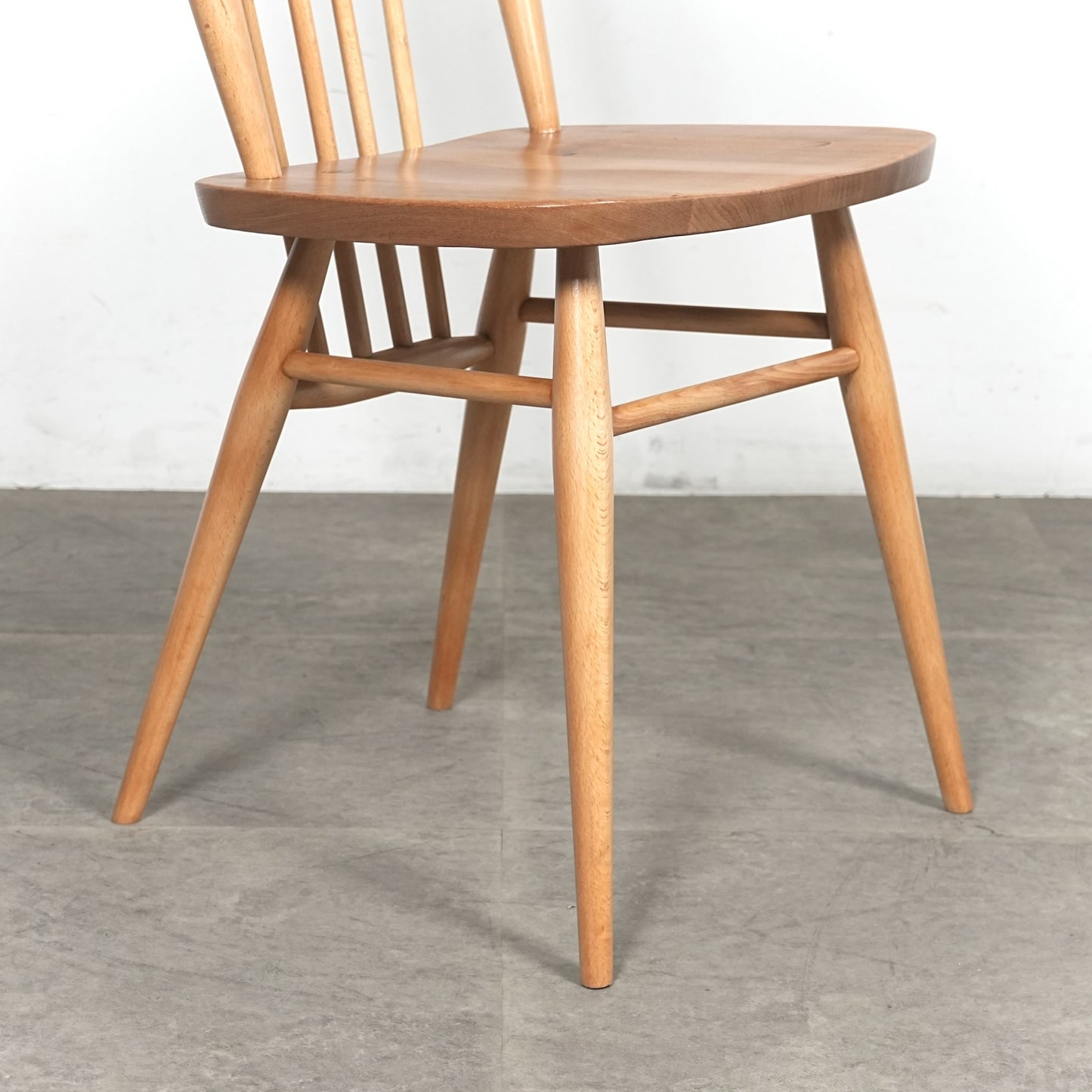 【ERCOL】ヴィンテージ ハイスティックバックチェア(メープル)