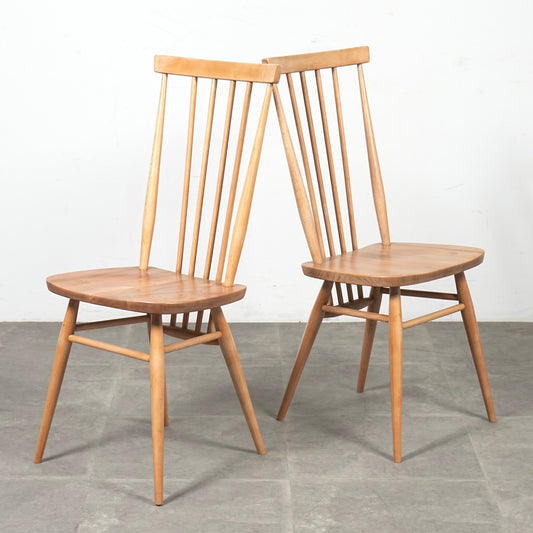 【ERCOL】ヴィンテージ ハイスティックバックチェア(メープル)