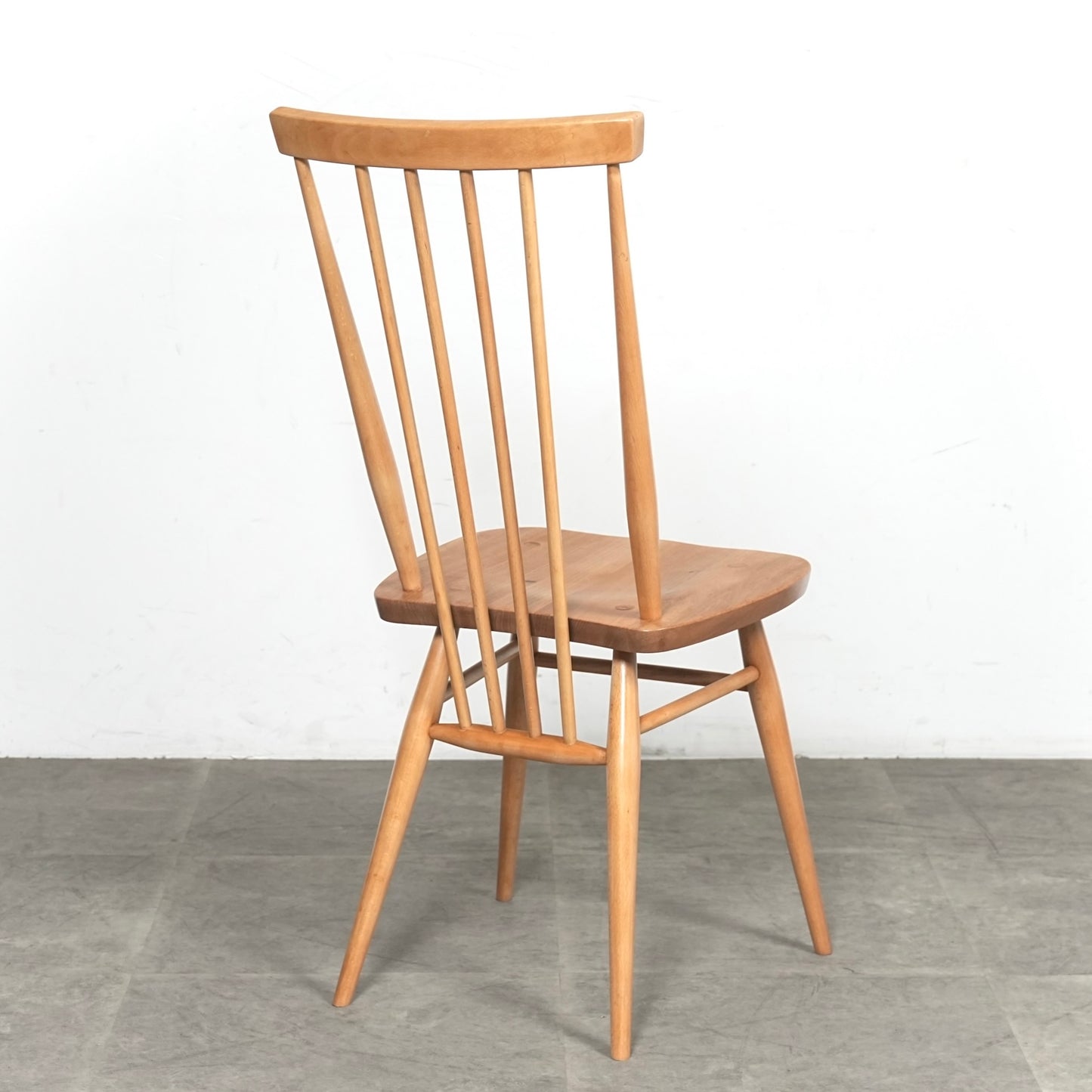 【ERCOL】ヴィンテージ ハイスティックバックチェア(メープル)