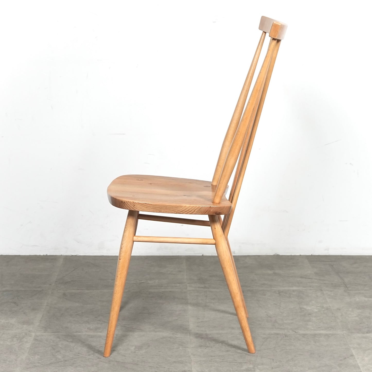 【ERCOL】ヴィンテージ ハイスティックバックチェア(メープル)