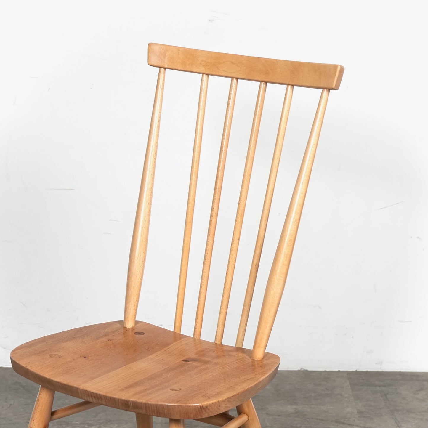 【ERCOL】ヴィンテージ ハイスティックバックチェア(メープル)