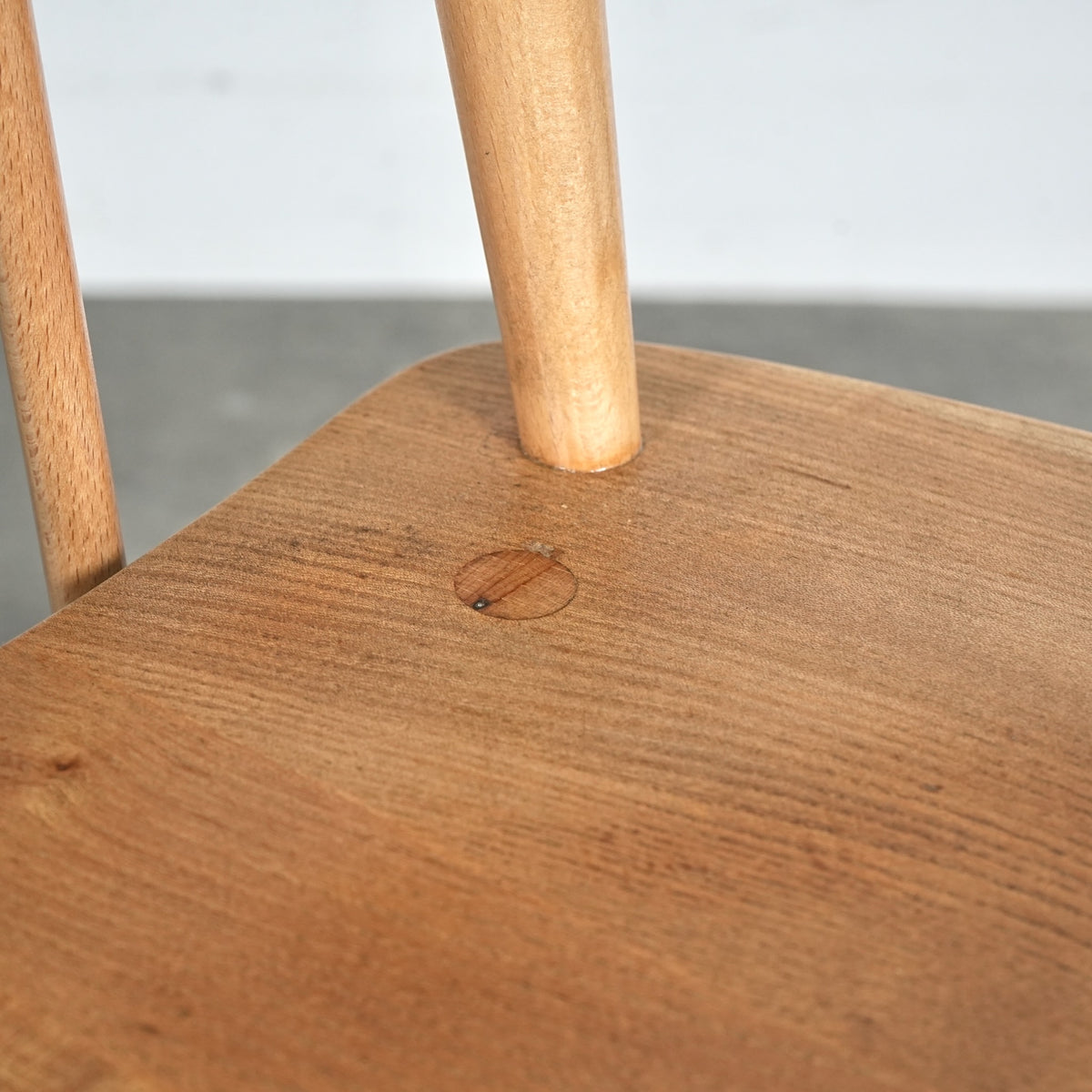 【ERCOL】ヴィンテージ ハイスティックバックチェア(メープル)