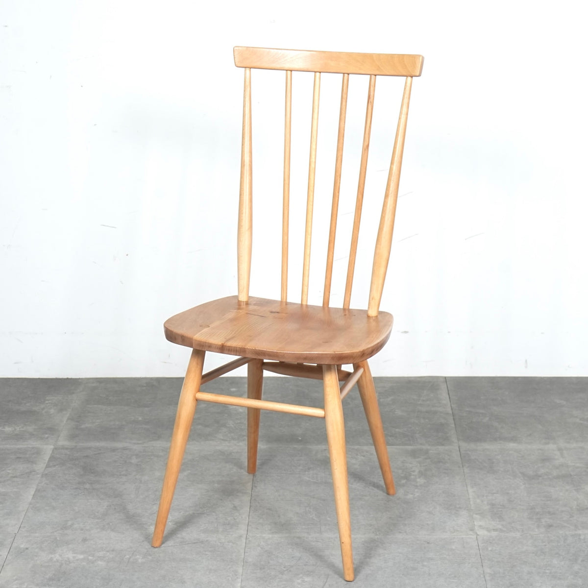 【ERCOL】ヴィンテージ ハイスティックバックチェア(メープル)