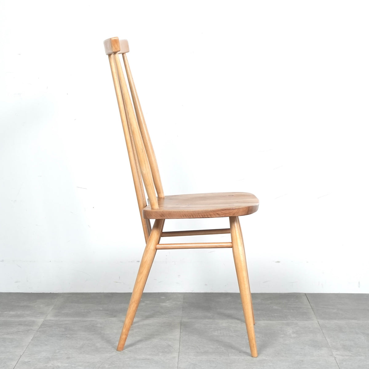【ERCOL】ヴィンテージ ハイスティックバックチェア(メープル)