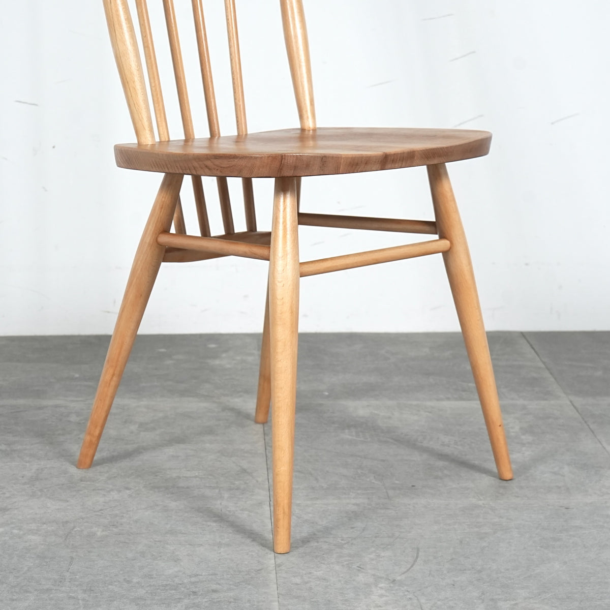 【ERCOL】ヴィンテージ ハイスティックバックチェア(メープル)