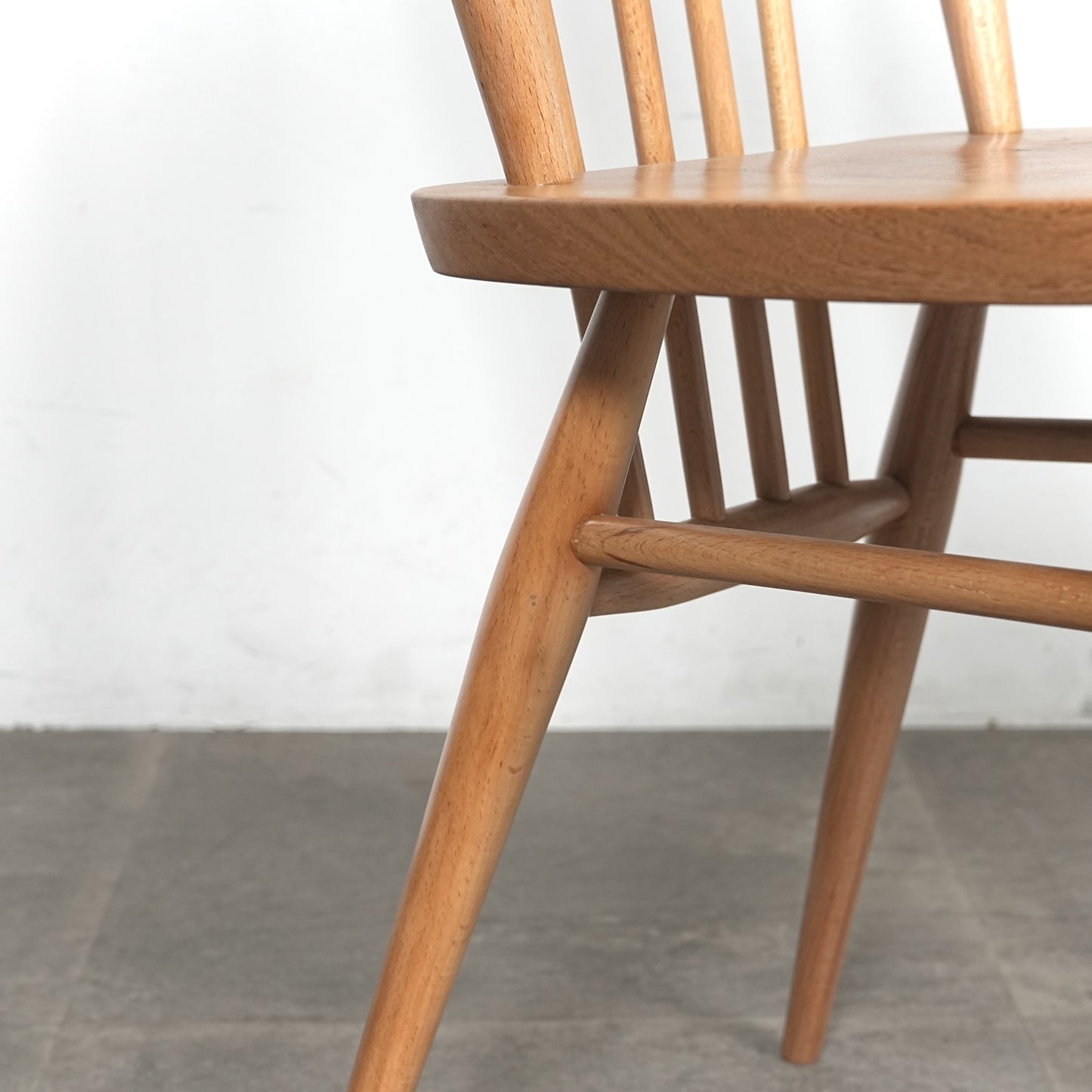 【ERCOL】ヴィンテージ ハイスティックバックチェア(メープル)