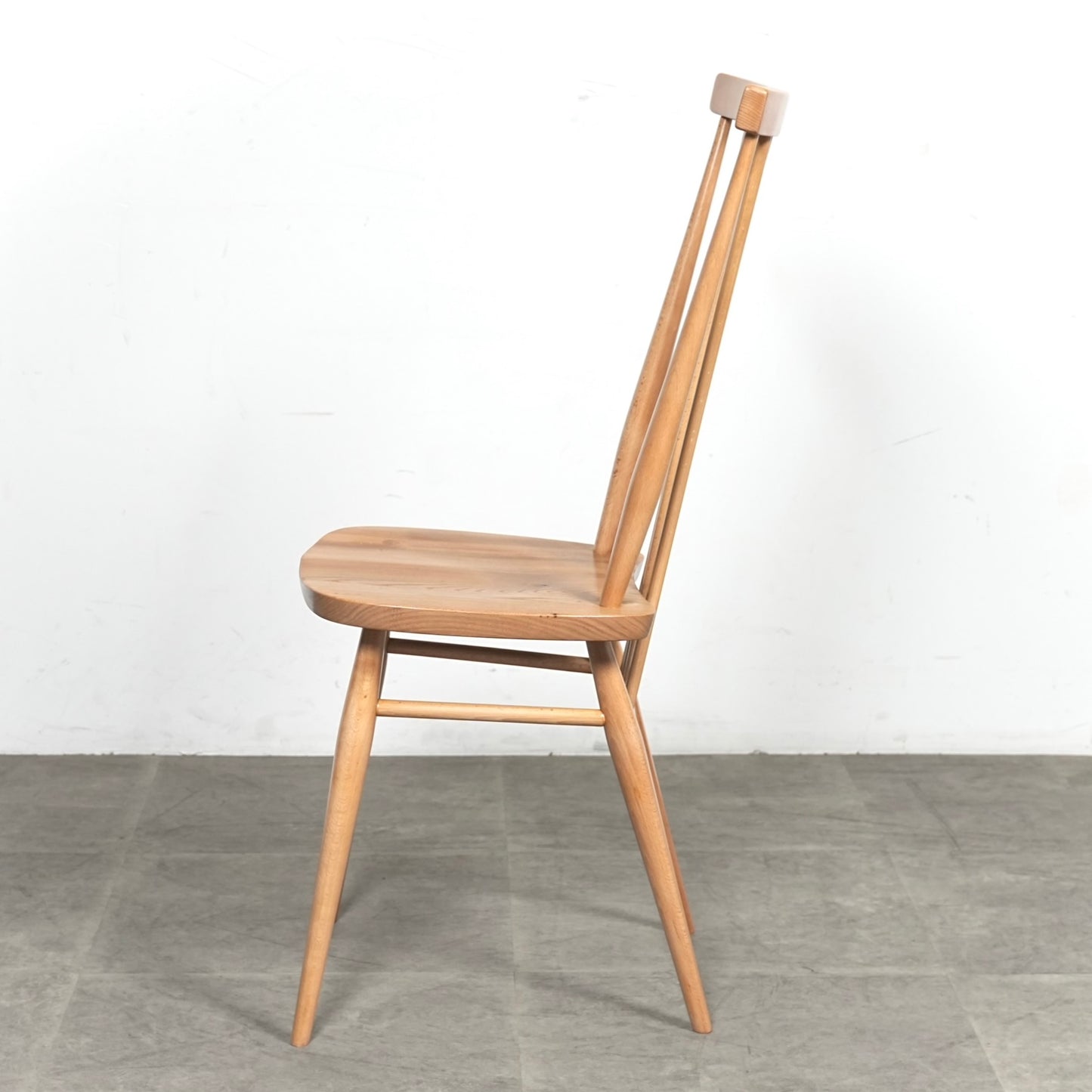 【ERCOL】ヴィンテージ ハイスティックバックチェア(メープル)