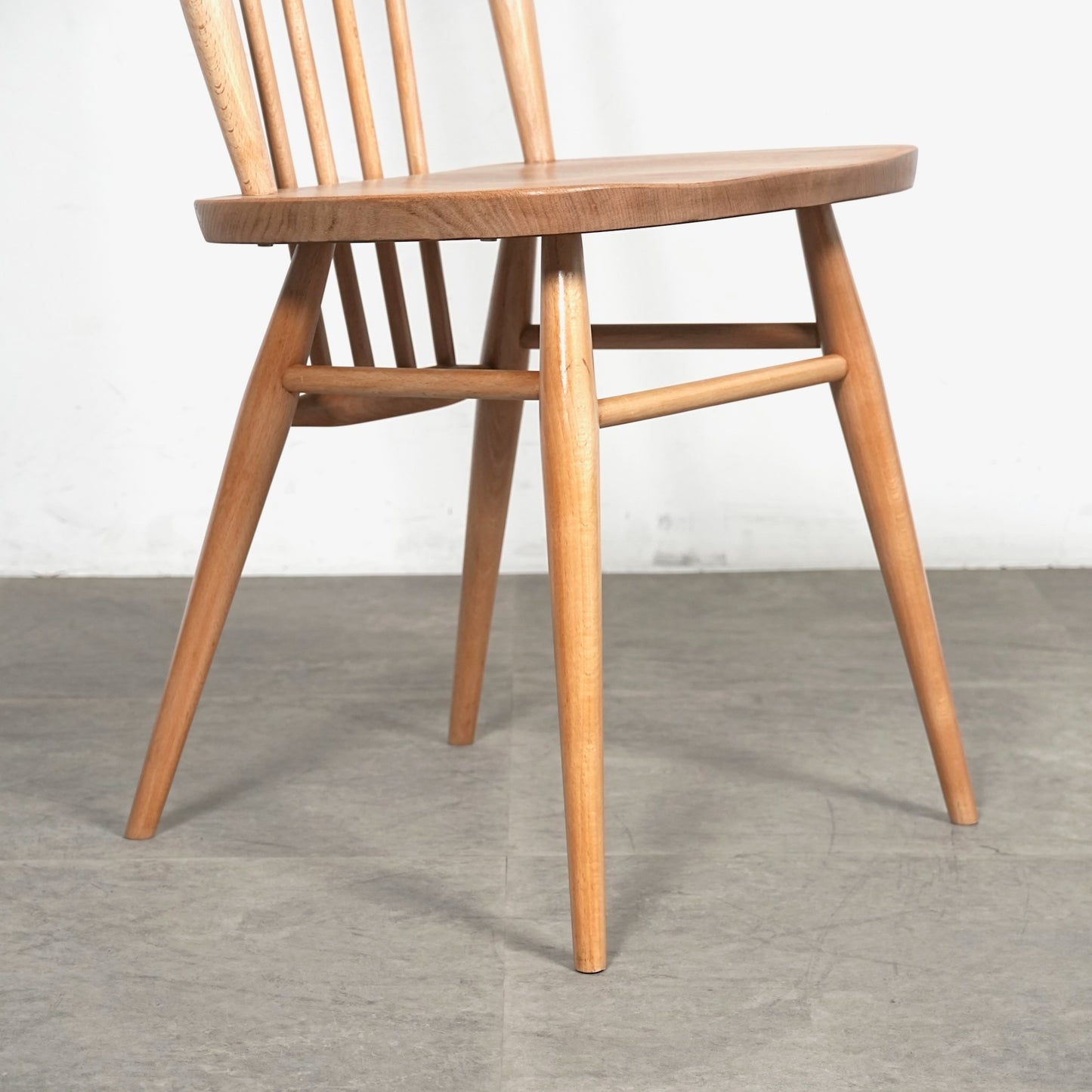 【ERCOL】ヴィンテージ ハイスティックバックチェア(メープル)