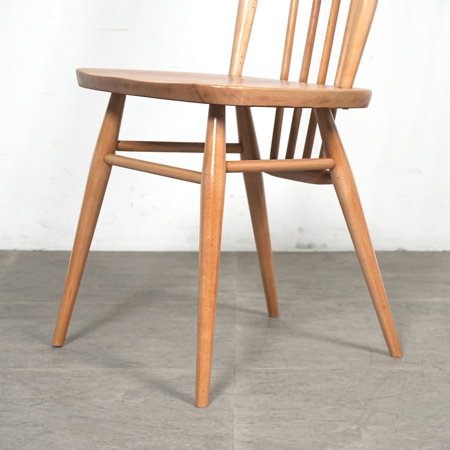 【ERCOL】ヴィンテージ ハイスティックバックチェア(メープル)