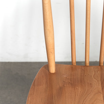 【ERCOL】ヴィンテージ ハイスティックバックチェア(メープル)