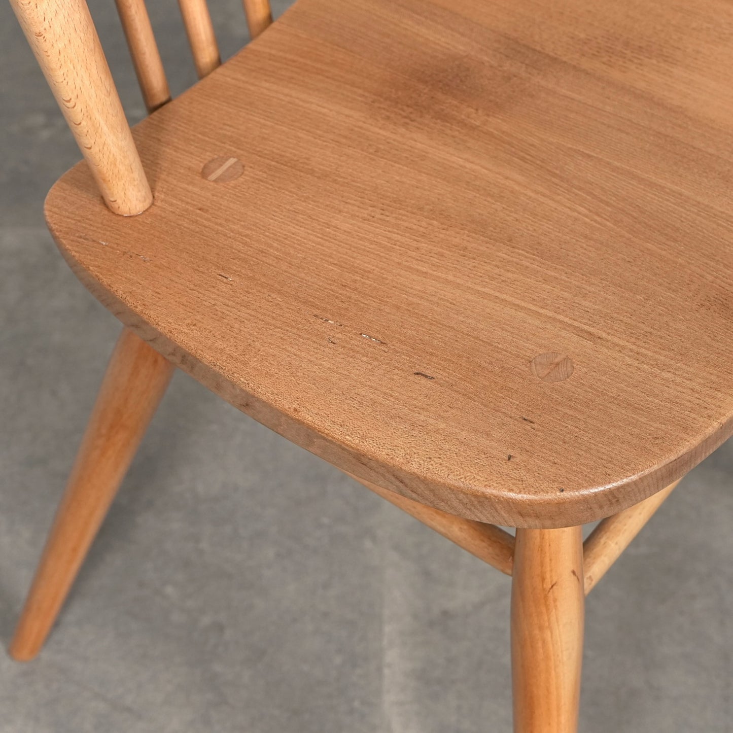 【ERCOL】ヴィンテージ ハイスティックバックチェア(メープル)