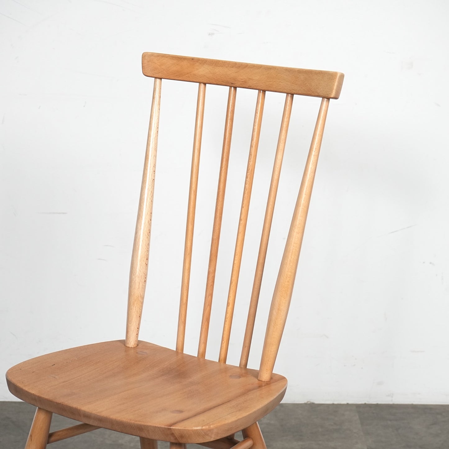 【ERCOL】ヴィンテージ ハイスティックバックチェア(メープル)