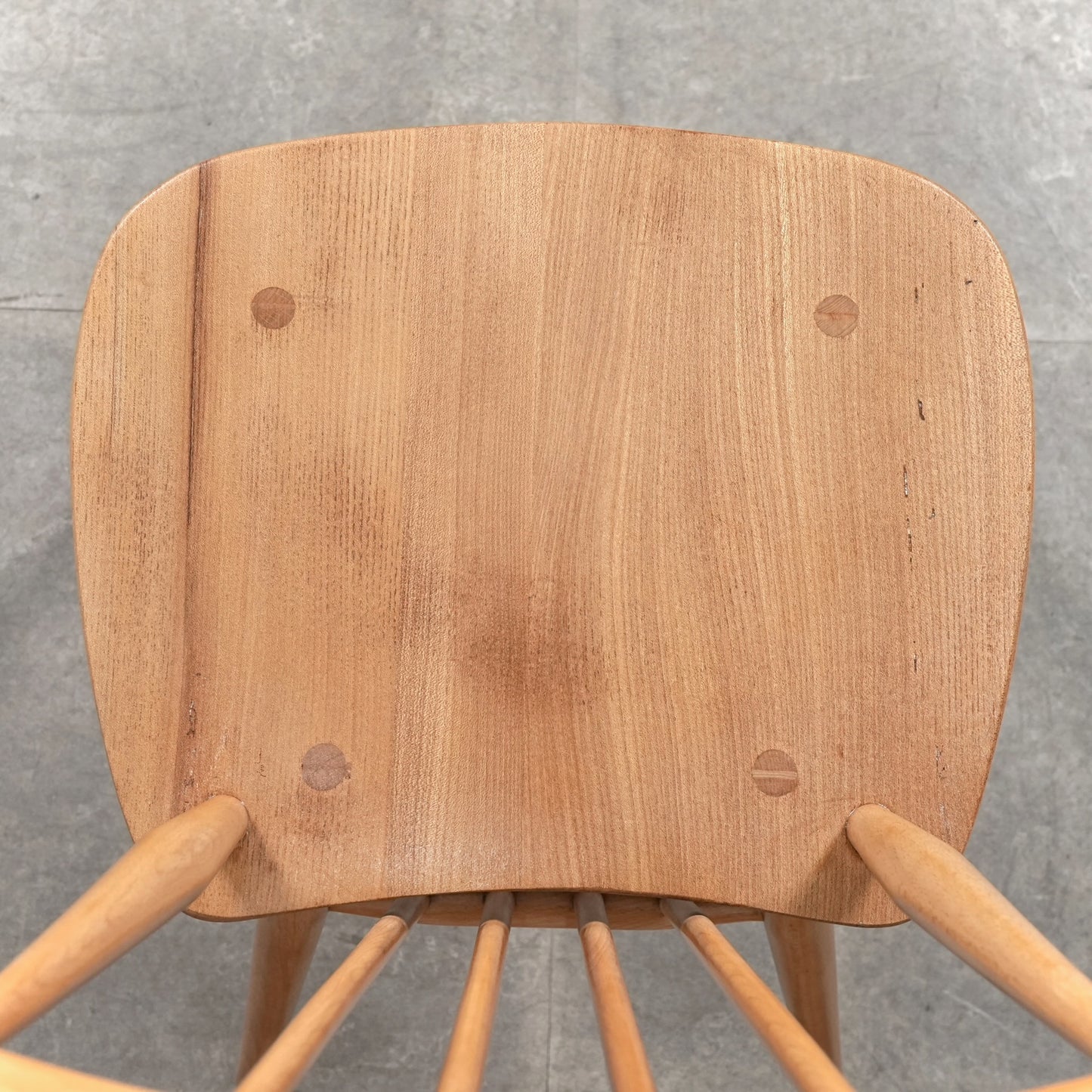 【ERCOL】ヴィンテージ ハイスティックバックチェア(メープル)