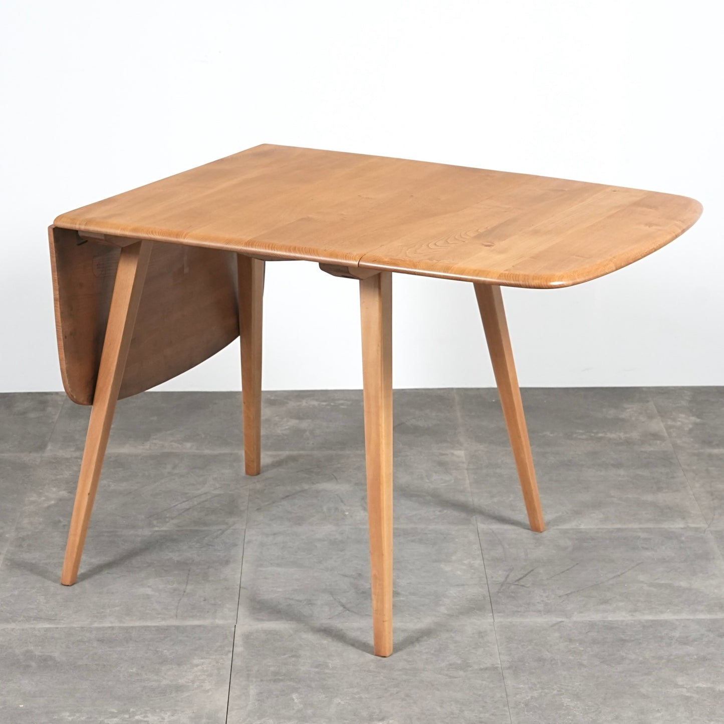 【ERCOL】ヴィンテージ ドロップリーフテーブル(メープル)