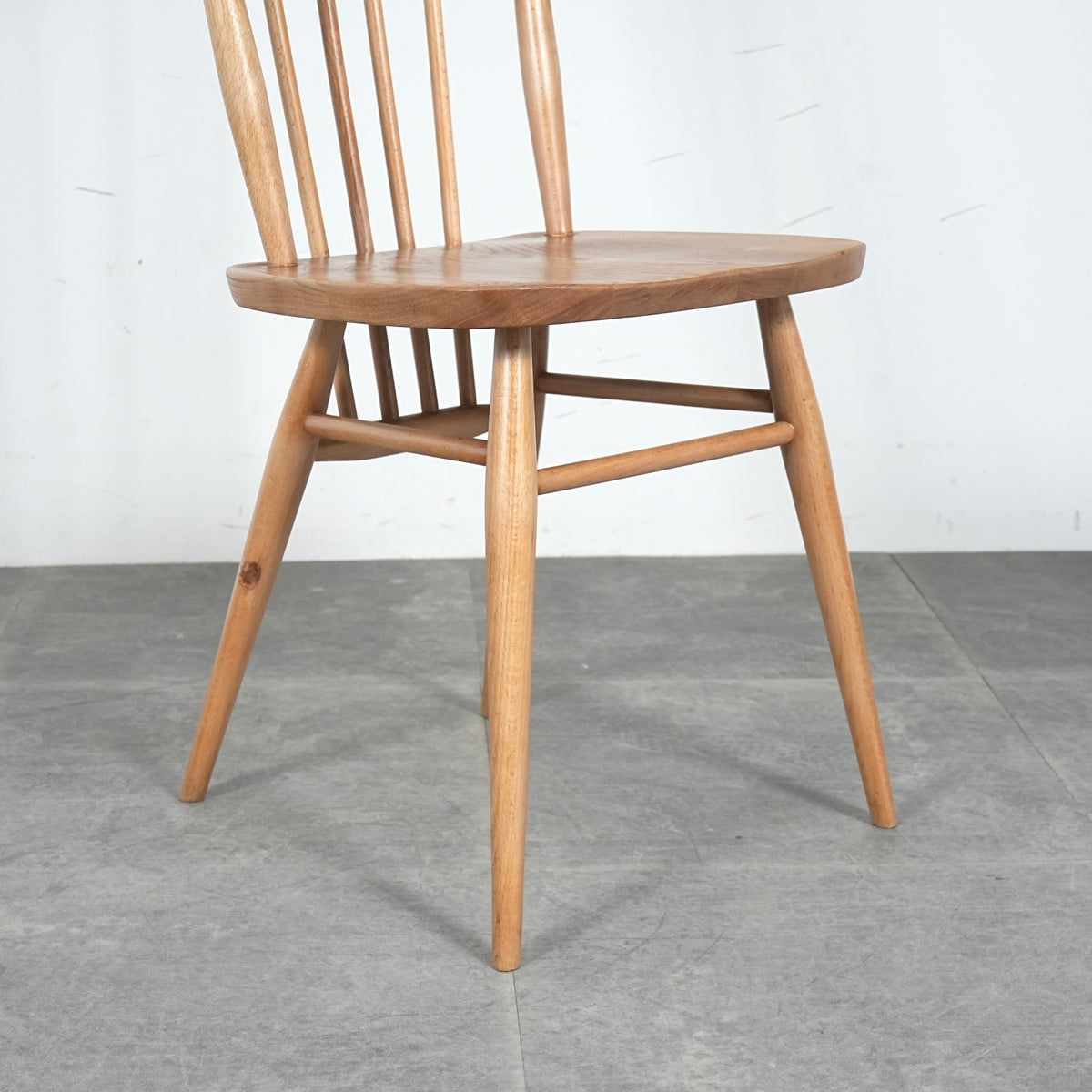 【ERCOL】ヴィンテージ ハイスティックバックチェア(メープル)