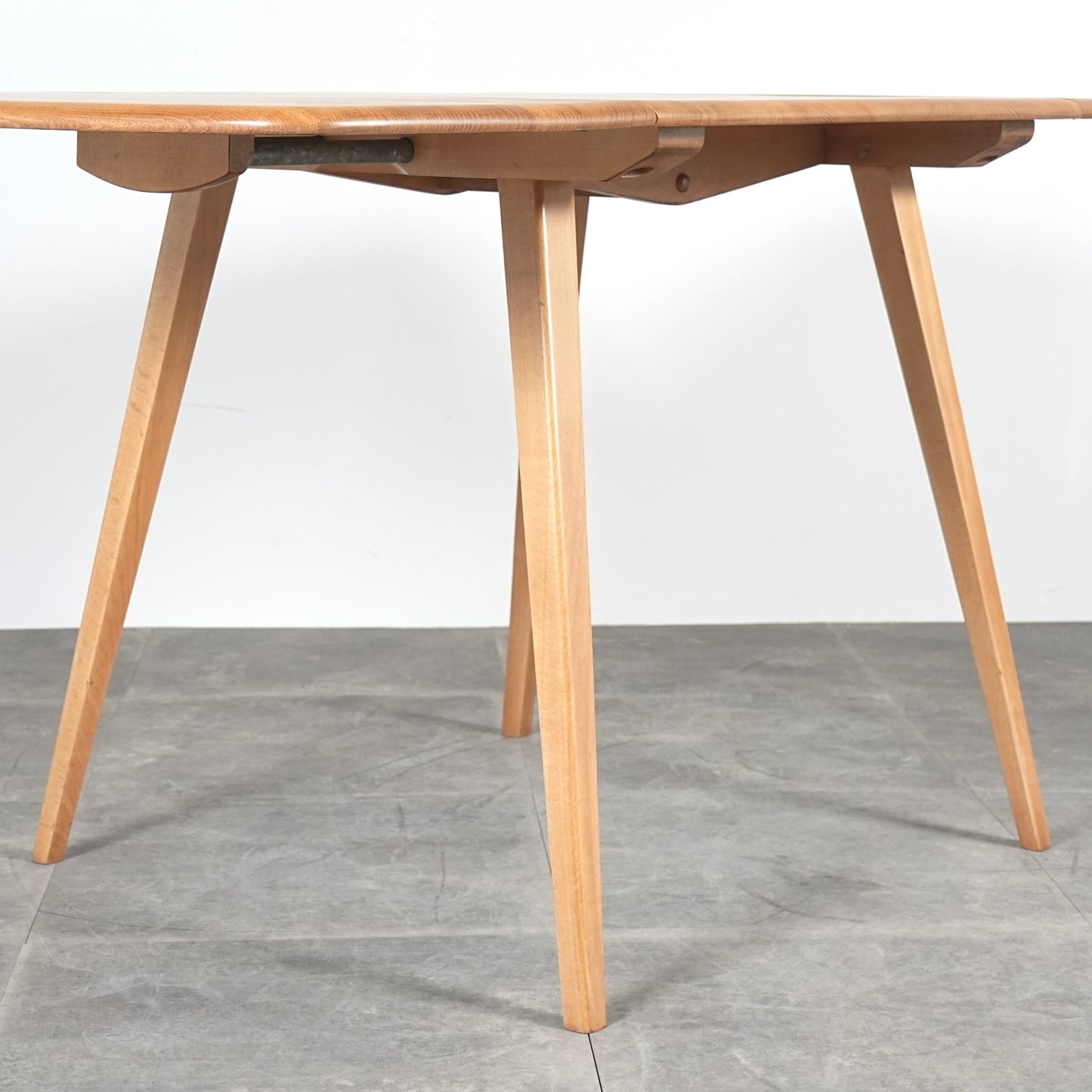 【ERCOL】ヴィンテージ ドロップリーフテーブル(メープル)