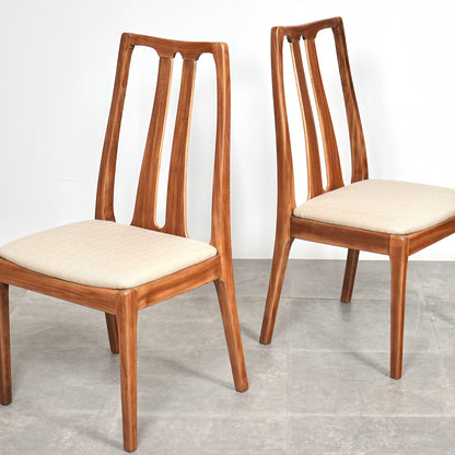 【NATHAN】ヴィンテージ ダイニングチェア【張替済】