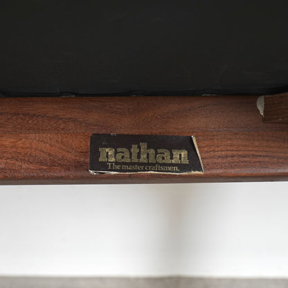 【NATHAN】ヴィンテージ ダイニングチェア【張替済】