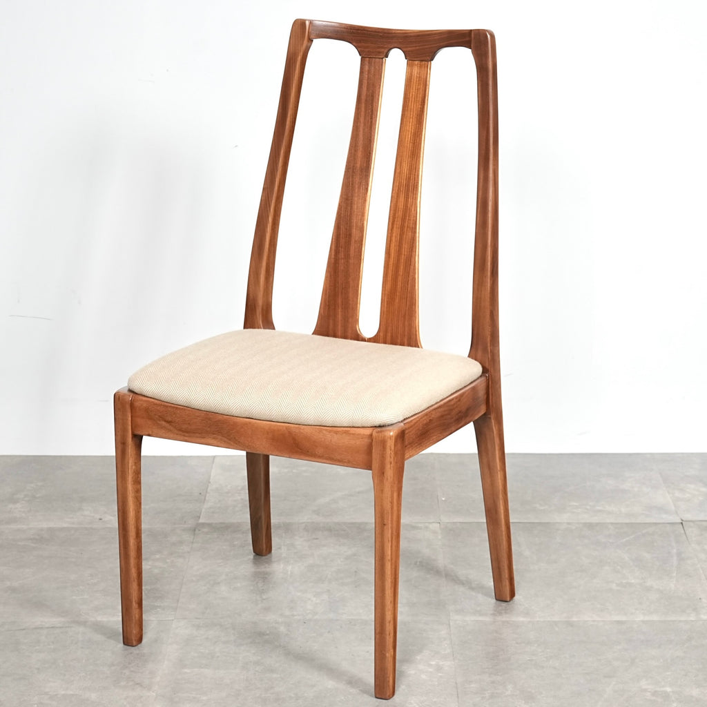 【NATHAN】ヴィンテージ ダイニングチェア【張替済】