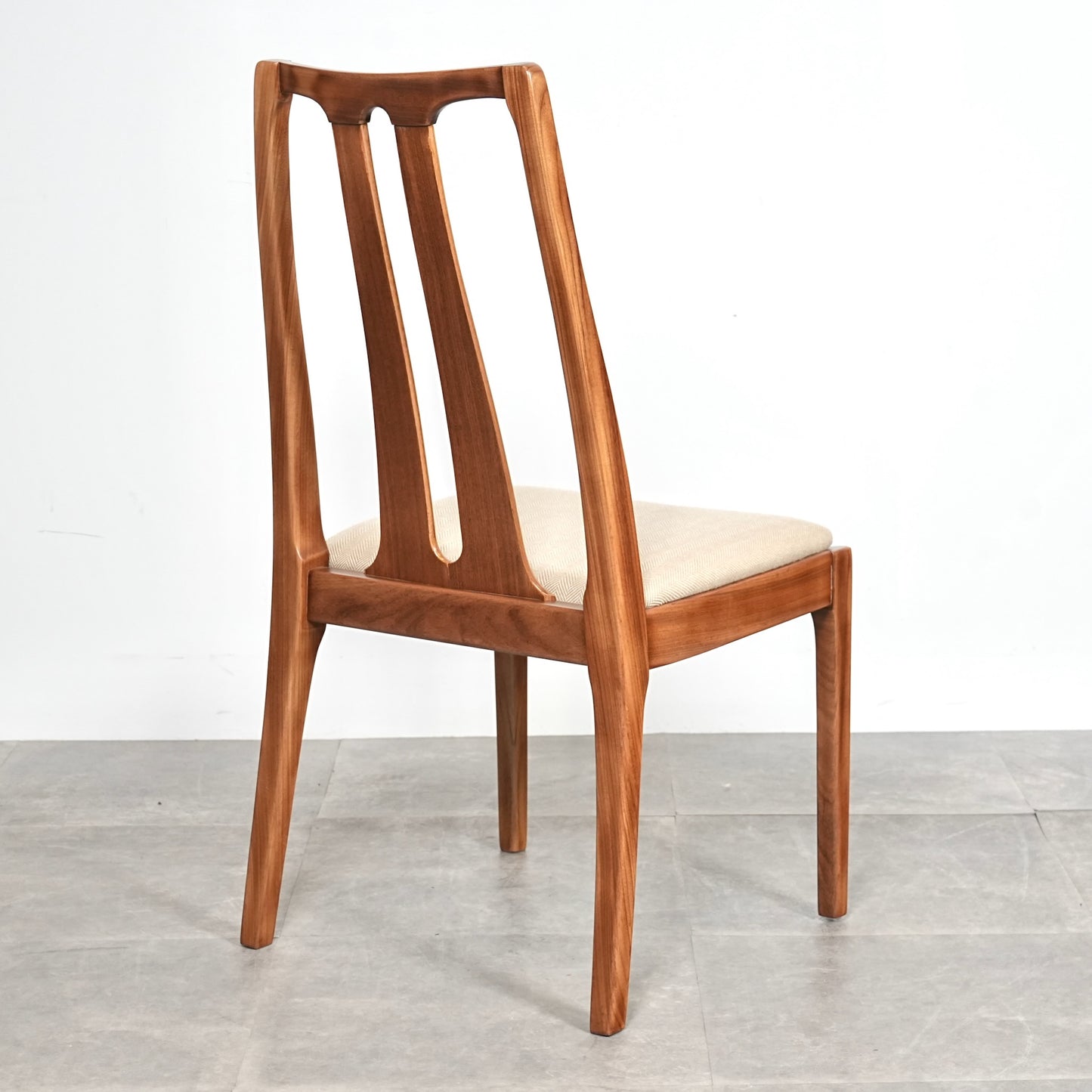 【NATHAN】ヴィンテージ ダイニングチェア【張替済】