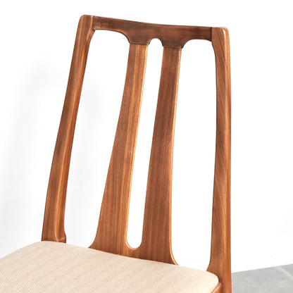 【NATHAN】ヴィンテージ ダイニングチェア【張替済】