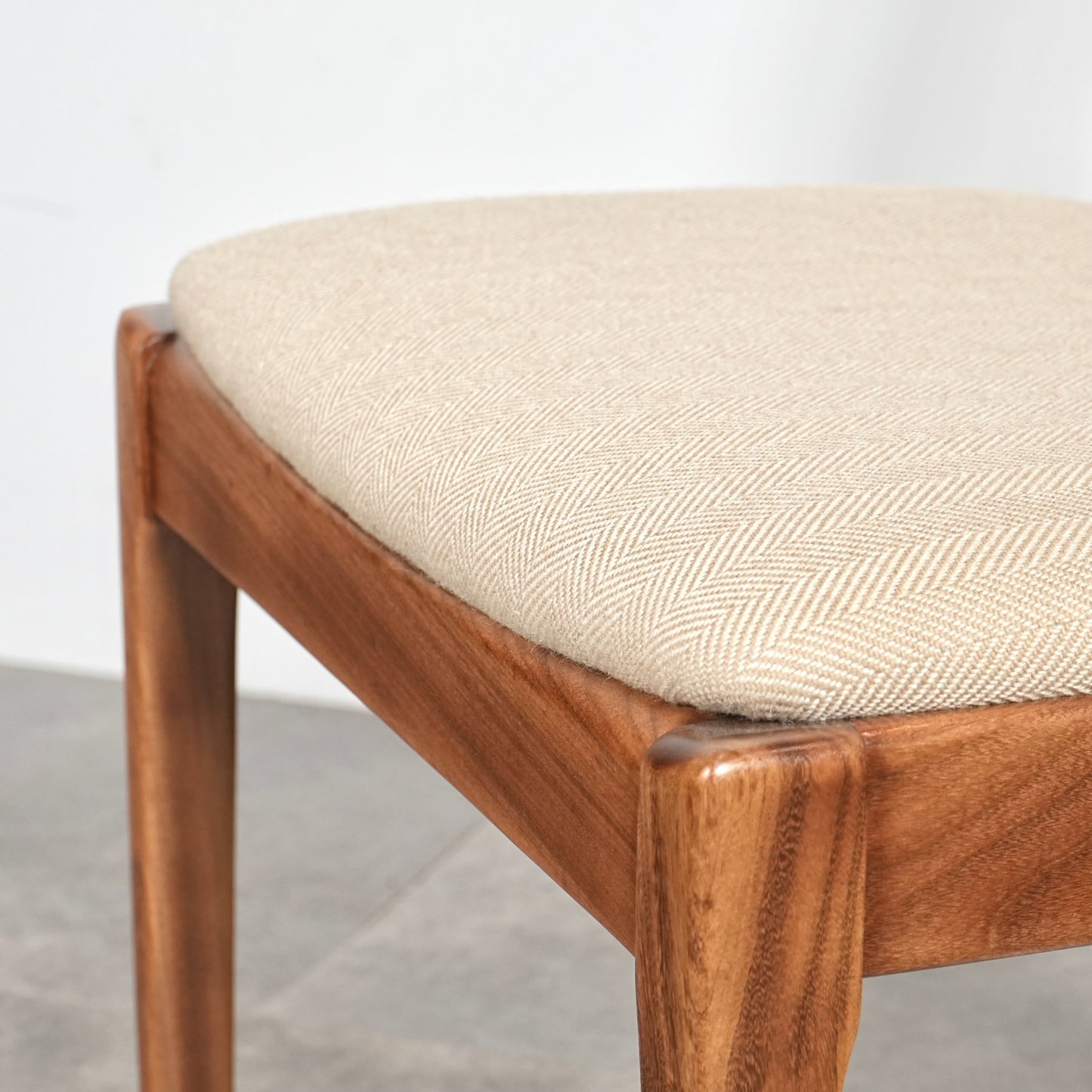 【NATHAN】ヴィンテージ ダイニングチェア【張替済】