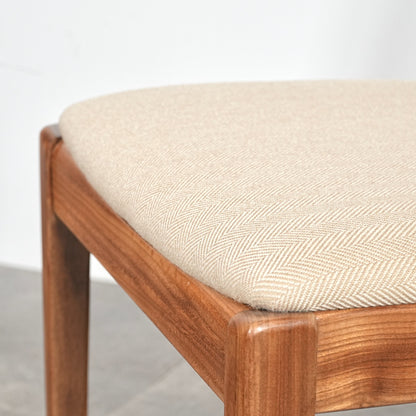 【NATHAN】ヴィンテージ ダイニングチェア【張替済】