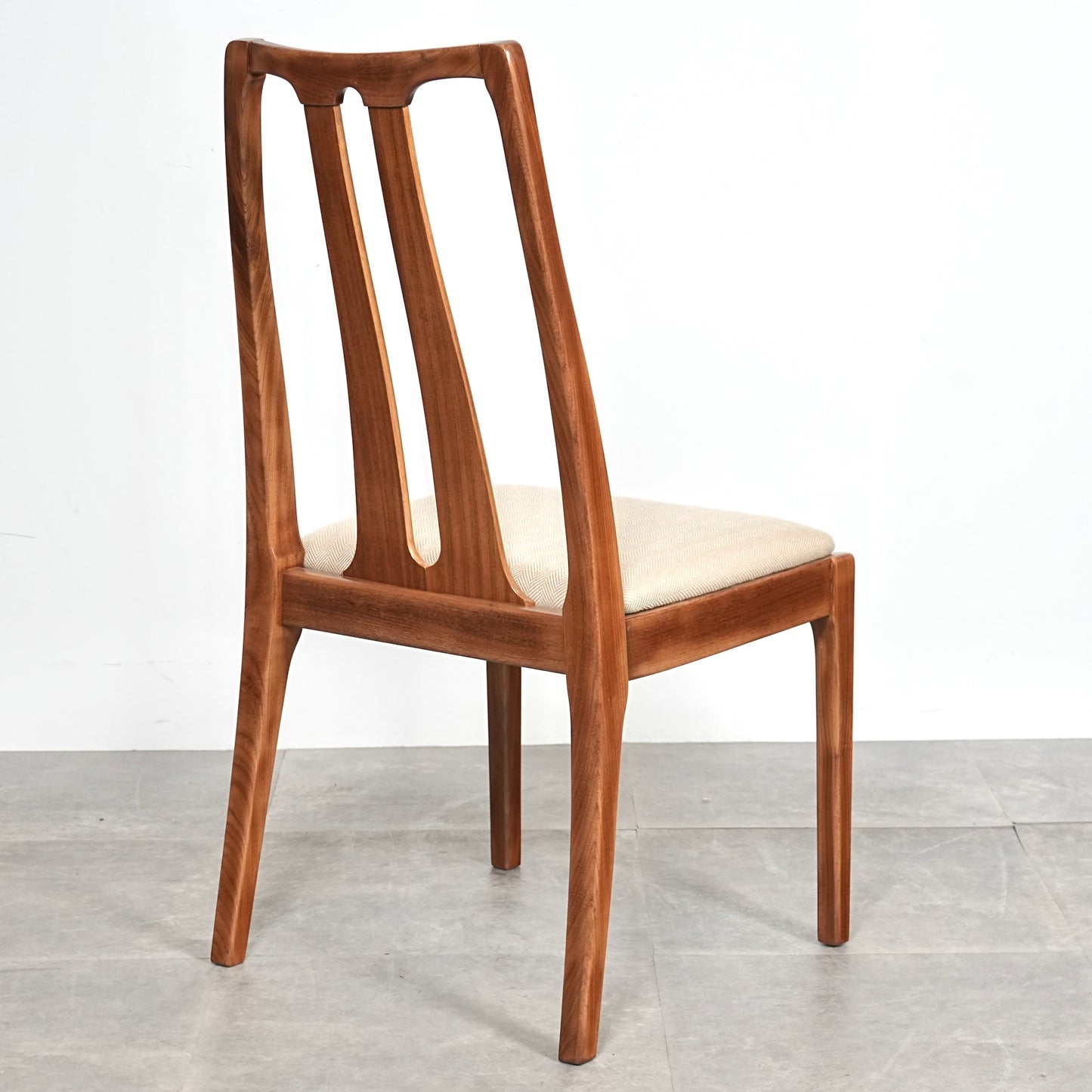 【NATHAN】ヴィンテージ ダイニングチェア【張替済】