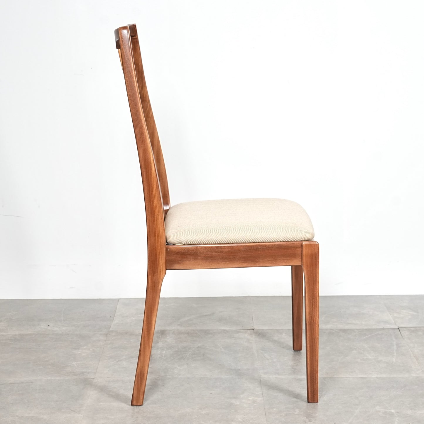 【NATHAN】ヴィンテージ ダイニングチェア【張替済】