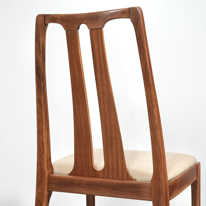 【NATHAN】ヴィンテージ ダイニングチェア【張替済】