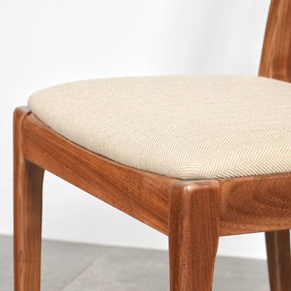 【NATHAN】ヴィンテージ ダイニングチェア【張替済】