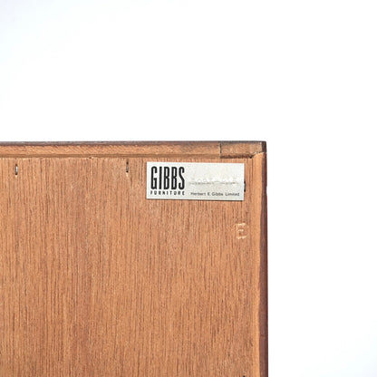 【Herbert E. Gibbs】ヴィンテージ ガラスキャビネット