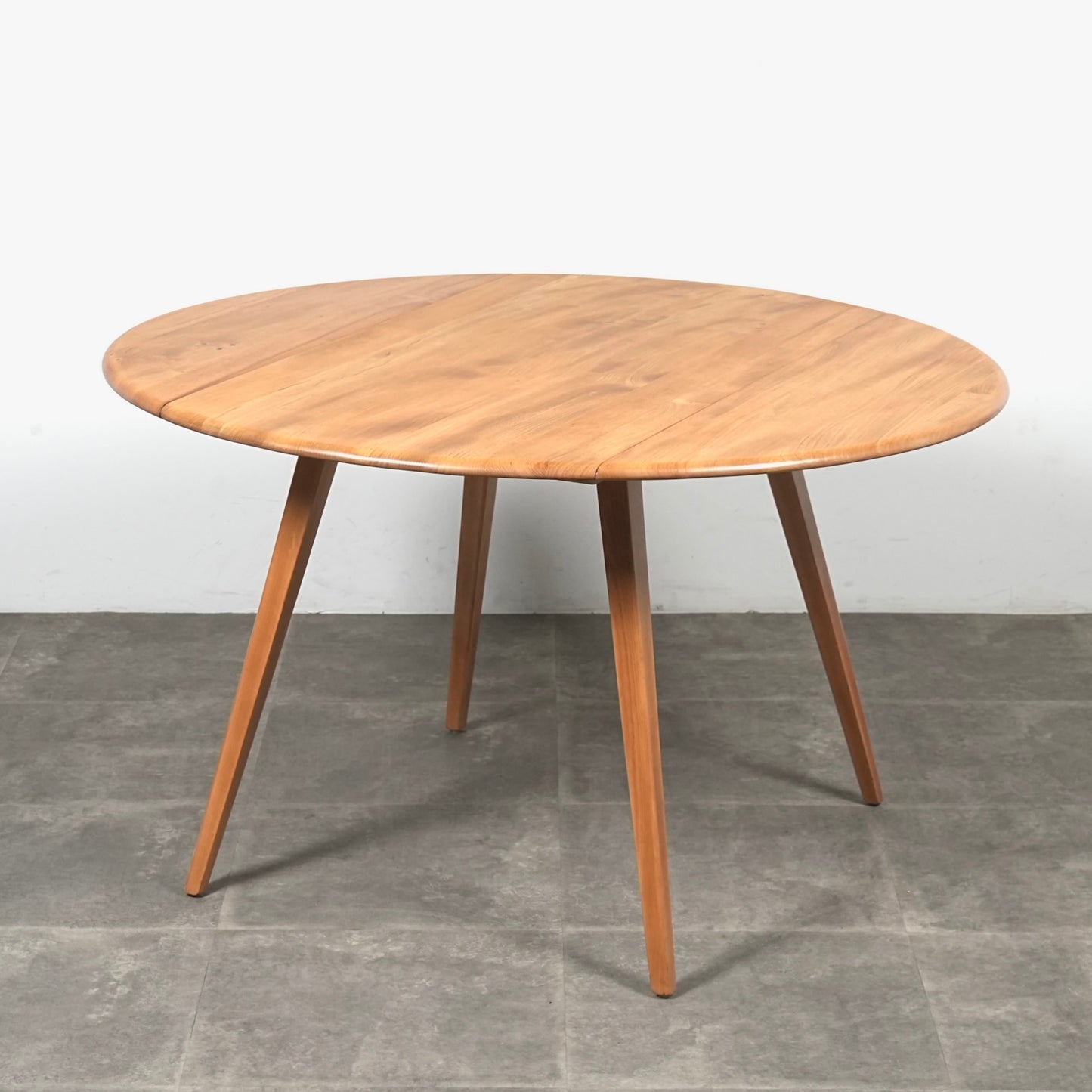 【ERCOL】ヴィンテージ ドロップリーフテーブル(メープル)