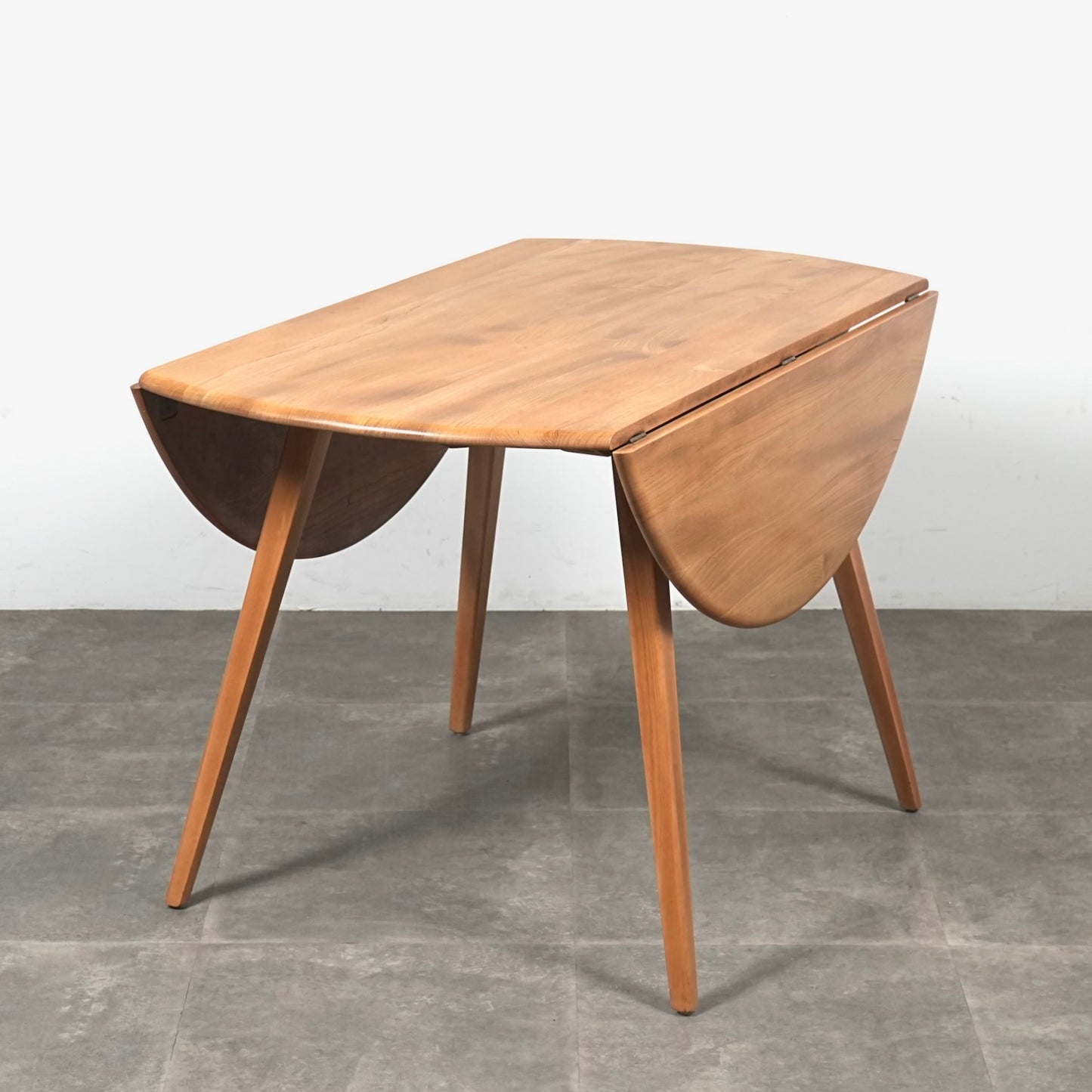 【ERCOL】ヴィンテージ ドロップリーフテーブル(メープル)