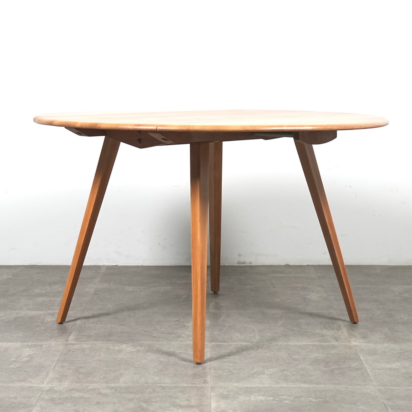【ERCOL】ヴィンテージ ドロップリーフテーブル(メープル)
