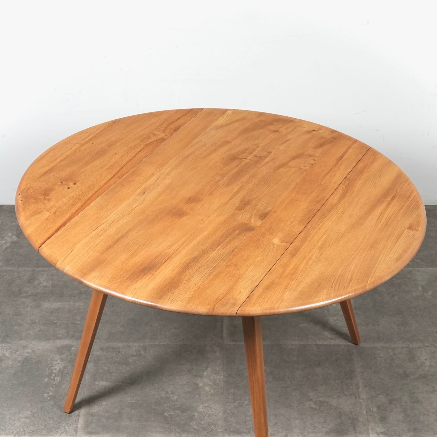 【ERCOL】ヴィンテージ ドロップリーフテーブル(メープル)