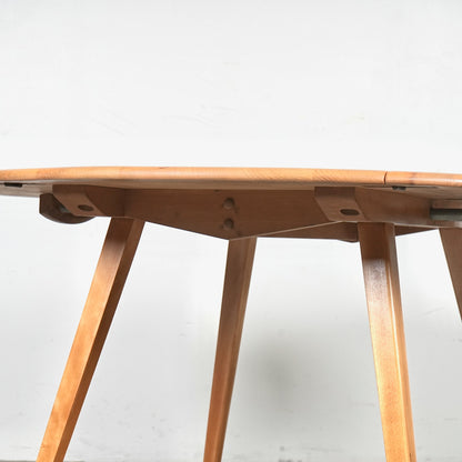 【ERCOL】ヴィンテージ ドロップリーフテーブル(メープル)