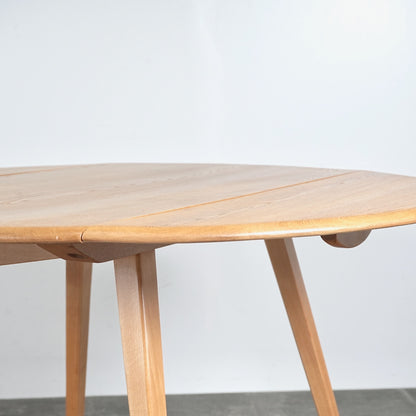 【ERCOL】ヴィンテージ ドロップリーフテーブル(メープル)