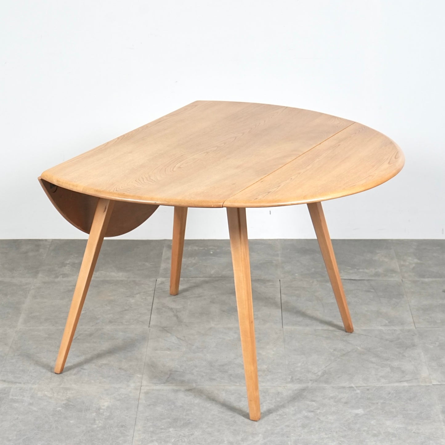 【ERCOL】ヴィンテージ ドロップリーフテーブル(メープル)