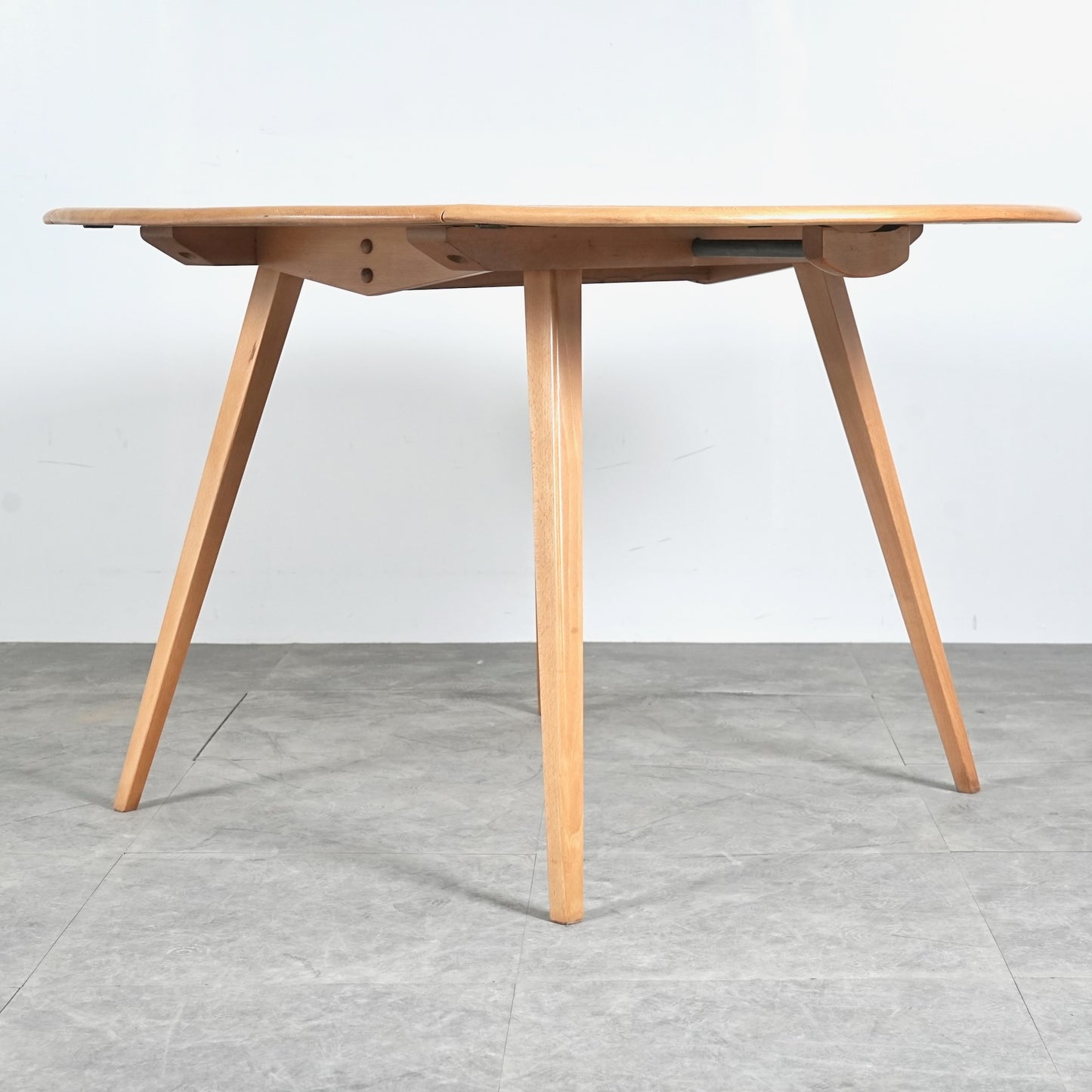 【ERCOL】ヴィンテージ ドロップリーフテーブル(メープル)