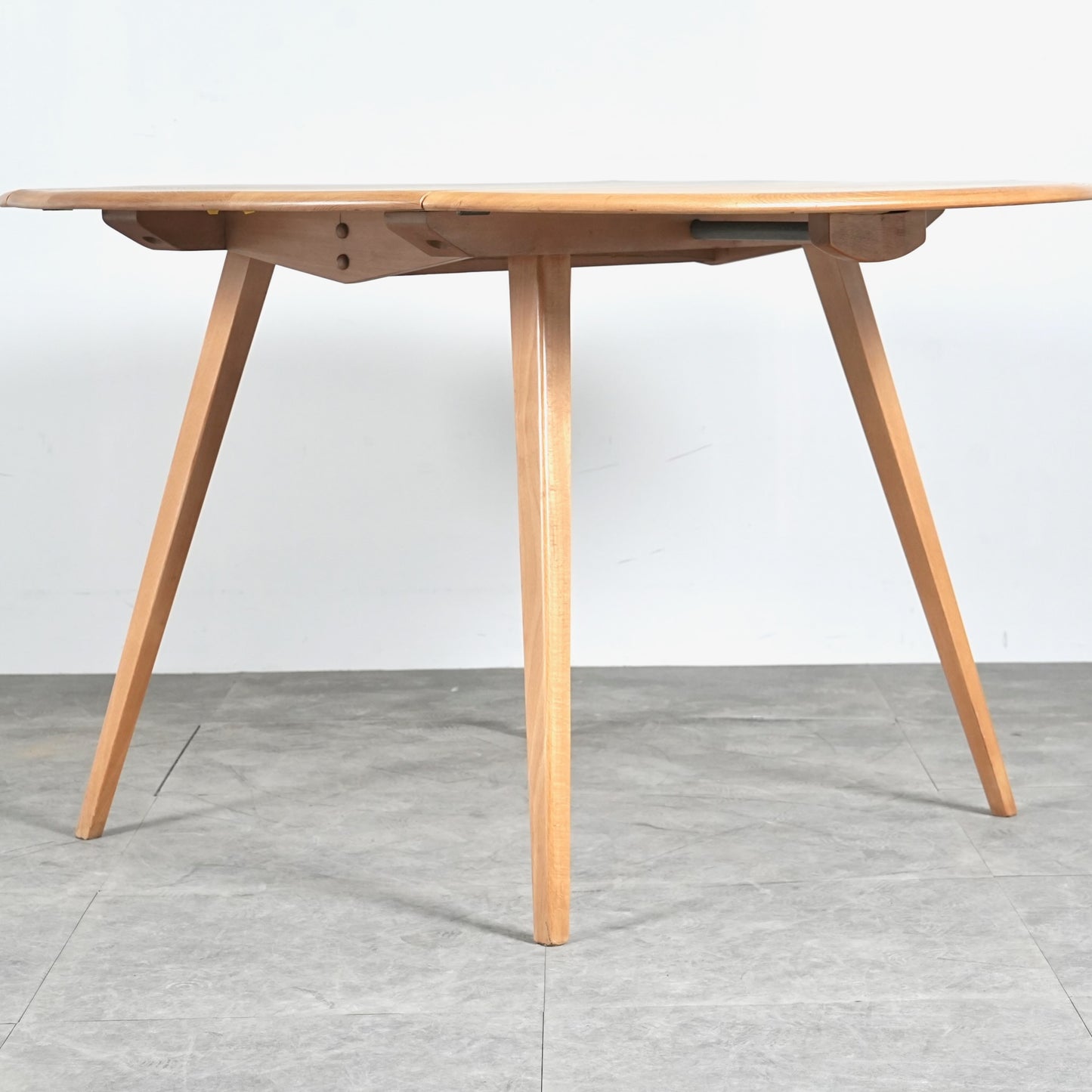 【ERCOL】ヴィンテージ ドロップリーフテーブル(メープル)