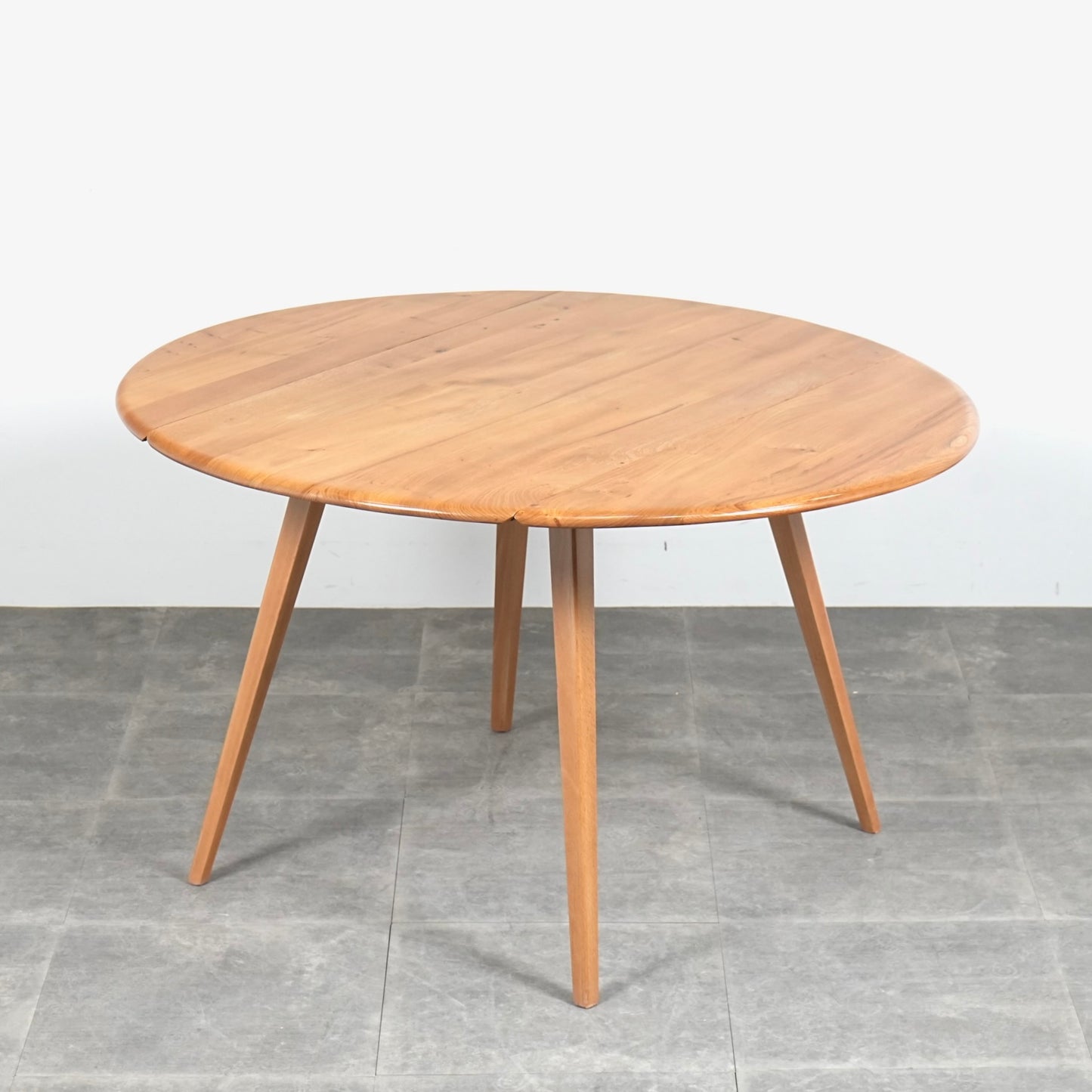【ERCOL】ヴィンテージ ドロップリーフテーブル(メープル)