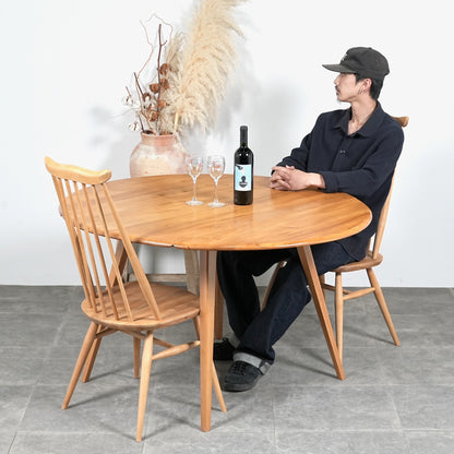 【ERCOL】ヴィンテージ ドロップリーフテーブル(メープル)