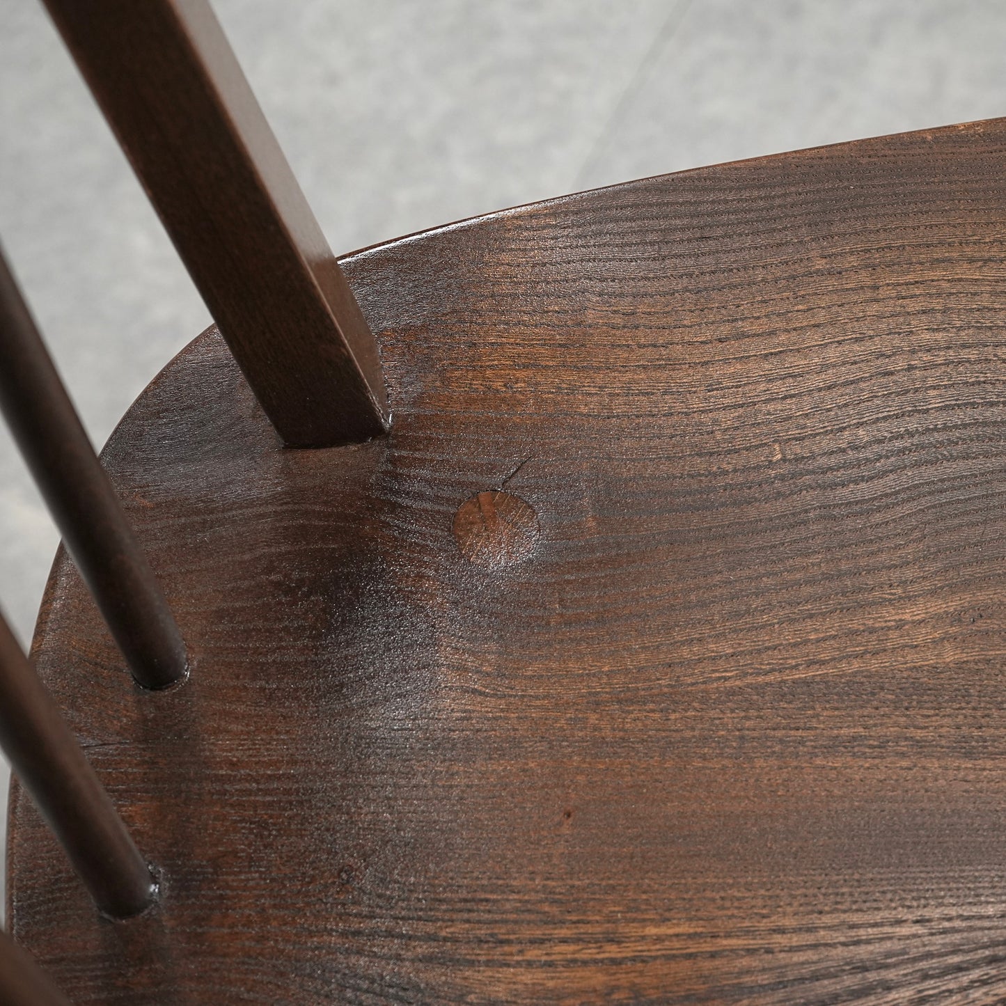 【ERCOL】ヴィンテージ フープバックチェア(オールドコロニアル)