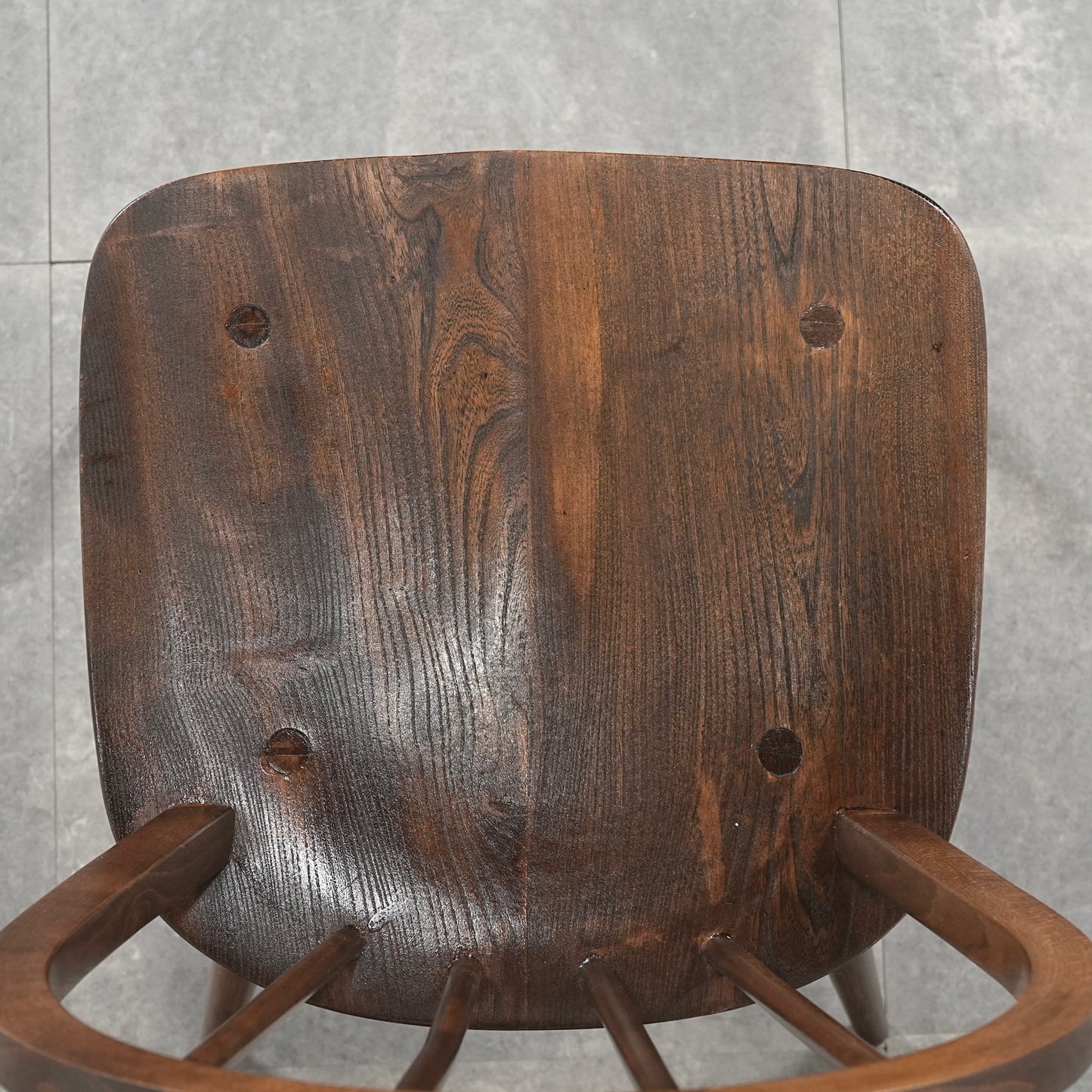 【ERCOL】ヴィンテージ フープバックチェア(オールドコロニアル)